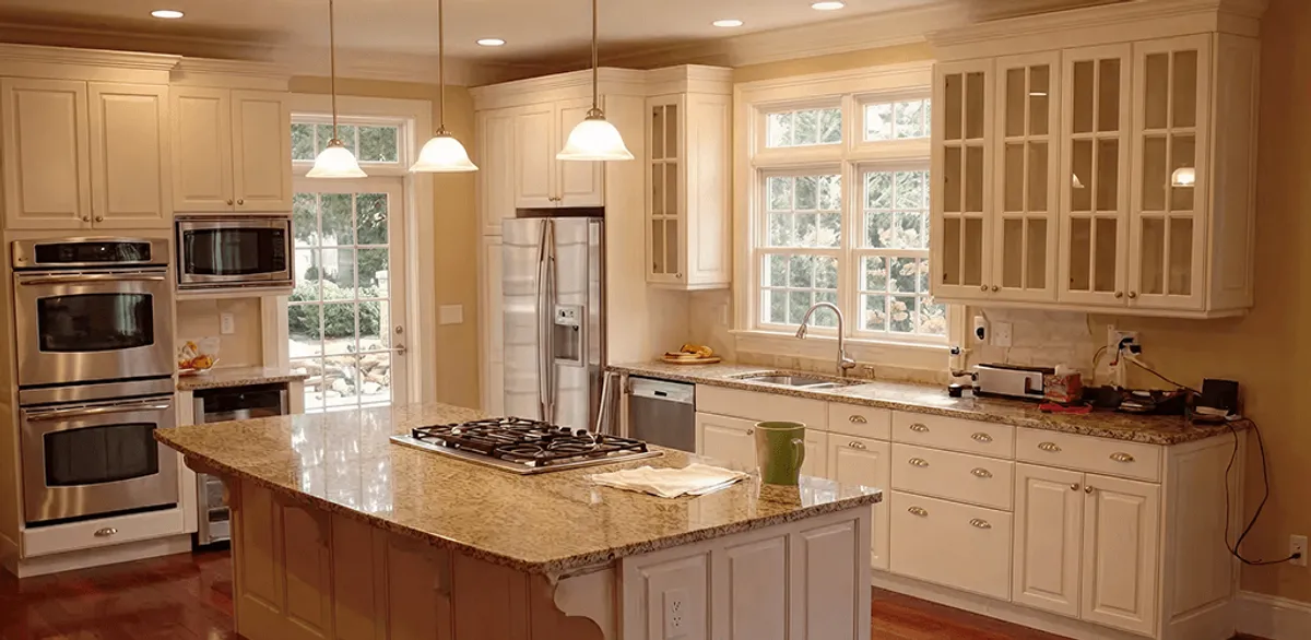 Custom cabinet door installation and kitchen upgrade in Boston, MA